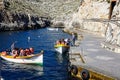 Water taxi departure point, Blue Grotto.