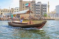 Water taxi Dubai Creek Royalty Free Stock Photo