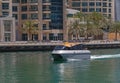 Water taxi in Dubai Royalty Free Stock Photo