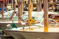 Water taxi in Venice