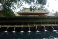 Water temple holy spring Hindu Bali Indonesia Royalty Free Stock Photo