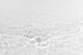 Water texture with sun reflections on the water overlay effect for photo or mockup. Organic light gray drop shadow Royalty Free Stock Photo