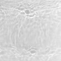 Water texture with sun reflections on the water overlay effect for photo or mockup. Organic light gray drop shadow Royalty Free Stock Photo
