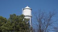 Water tower blank Royalty Free Stock Photo