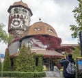 Water tower. City of Svetlogorsk. Kaliningrad region.