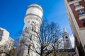 Water tower of Claude Charpentier square in Montmartre