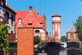 Water tower infantry barracks, the building of the Baltic fleet of the Russian Federation