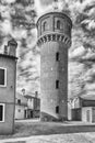 Water tower on the island of Burano, Venice, Italy Royalty Free Stock Photo