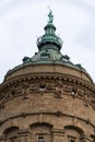 Water Tower Landmark in Mannheim Royalty Free Stock Photo