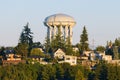 Water tower in the Magnolia neighborhood of Seattle