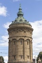 Water tower in mannheim germany Royalty Free Stock Photo