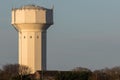 Water tower. Massive water pressure storage building Caister Norfolk UK