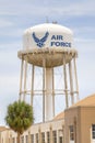 Water Tower At McDill Air Force Base Royalty Free Stock Photo