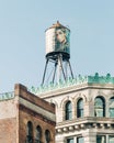 Water tower in Nolita, Manhattan, New York City