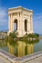 Water Tower in Montpellier Royalty Free Stock Photo