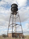 Water tower and pumphouse Royalty Free Stock Photo