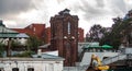 Water tower railway station. The most urban area. Famous architectural landmark. Monuments of the Far Eastern city of Vladivostok