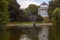 Water Tower, in the Saxon Garden Warsaw, Poland Royalty Free Stock Photo