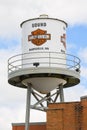 Water tower at the Smokey Point Washington location of Harley-Davidson