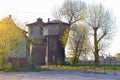 Water tower at station railway Gumbinnen, Gusev Royalty Free Stock Photo