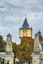 Water tower Straubing, Germany Royalty Free Stock Photo