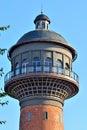 Water tower - symbol of the city Zelenogradsk until 1946 Cranz Royalty Free Stock Photo