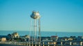 Water Tower on Topsail Island in North Carolina Royalty Free Stock Photo
