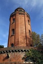 Water tower in toulouse Royalty Free Stock Photo