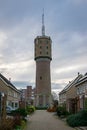 Water tower in the town of Bodegraven, Holland