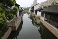 The water towns in Wuxi feature the characteristics of the southern region of the Yangtze River Royalty Free Stock Photo