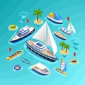 Water Transport Isometric Collection