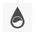 Water treatment icon Royalty Free Stock Photo