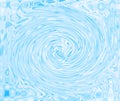 Water twirl background Royalty Free Stock Photo