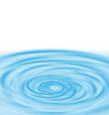 Water Twirl Blue Abstract Background Royalty Free Stock Photo