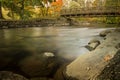 Water Under the Bridge long exposure in the fall