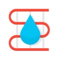 Water Underfloor Heating icon