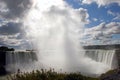 Water Vapor in Niagara horseshoe. Canada.