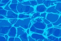 Water vector background, ripple and flow with waves. Summer blue swiming pool pattern. Sea, ocean surface. Overhead top Royalty Free Stock Photo