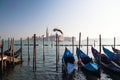 The Pier in Water Venice Royalty Free Stock Photo