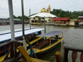 The water village or Kampung Ayer - village on water in Bandar Seri Begawan, Brunei