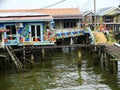 The water village or Kampung Ayer - village on water in Bandar Seri Begawan, Brunei