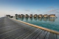 Water villas resort, Maldives Royalty Free Stock Photo