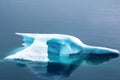 water-washed iceberg of bizarre shape