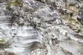 Water washed stones at river Nevis, Scotland