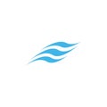 Water wave icon 