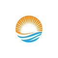 Water wave Logo