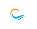 Water wave Logo