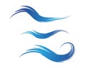 Water wave Logo Template