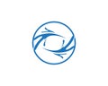 Water Wave spash logo vector symbol and icon