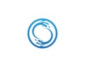 Water Wave spash symbol and icon Logo